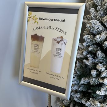 Bear Bubble Tea - November specials - Bubble Tea Near Me - Anchorage, Alaska