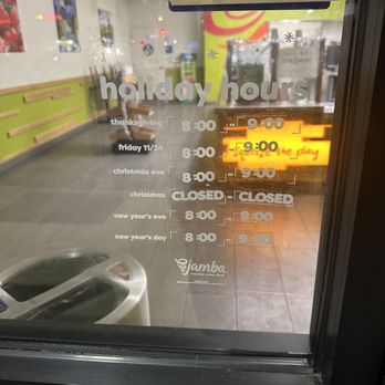 Jamba - Store hours - Juice Bars & Smoothies Near Me - Pomona, California