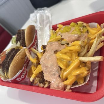 In-N-Out Burger - Double double meal - Burgers Near Me - Porter Ranch, California