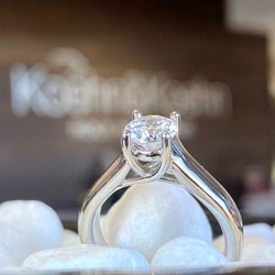 Koehn & Koehn Jewelers - One of our favorite solitaires of all time! (Because she's the best of all time!)