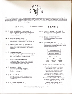 Menu photo 8 Feather & Flour Palmer, AK Menu photo 8 Feather & Flour Palmer, AK