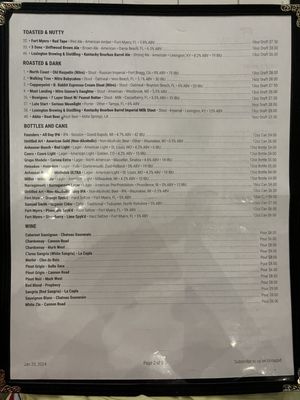 Menu photo 2 Keg & Cow Cape Coral, FL