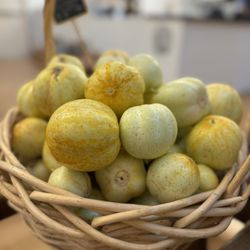 Bakerton Market - Neighbor Produce brings Lemon Cucumbers to the Market.