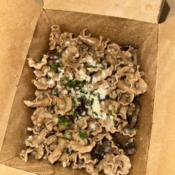 Due' Cucina - Capitol Hill - Mushroom & White Truffle Oil with gluten-free casarecce - Italian Near Me - Seattle, Washington