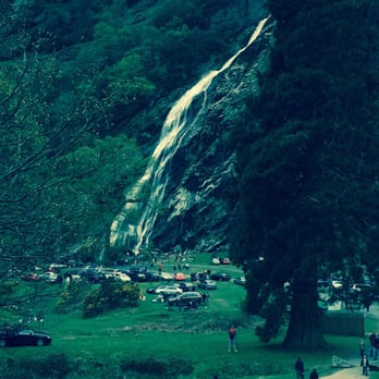 Powerscourt Waterfall - The waterfall. - Tours Near Me - Dublin, WW Powerscourt Waterfall - The waterfall. - Tours Near Me - Dublin, WW