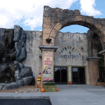 Rainforest Adventures - Front of building - Zoos Near Me - Sevierville, Tennessee