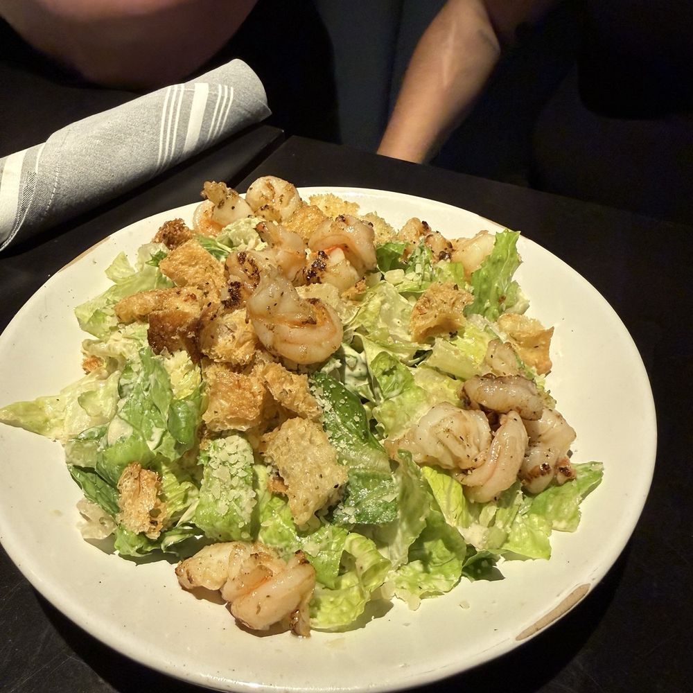 Rosso Italian - CAESAR SALAD with shrimp - Italian Near Me - Phoenix, Arizona Rosso Italian - CAESAR SALAD with shrimp - Italian Near Me - Phoenix, Arizona