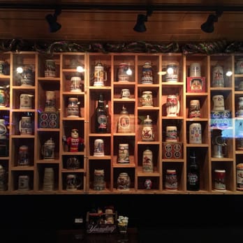 Loda Bier Garten - Wall of beer steins - Burgers Near Me - Mobile, Alabama Loda Bier Garten - Wall of beer steins - Burgers Near Me - Mobile, Alabama