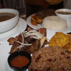 Randy's Restaurant and Lounge - Bouyon Soup (available after 12p) Legume (Cabbage & Beef) Griot Complete (Fried Pork) Banana Peze (Fried Plantains)