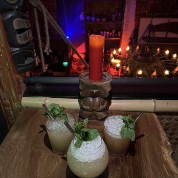 Devil's Reef - Devil's Reef, Burn the Ships, Single Malt Gunpowder Grogg - IG @bougiefoodieboi - Cocktail Bars Near Me - Tacoma, Washington