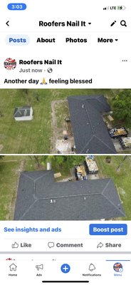 Roofers Nail It Logo