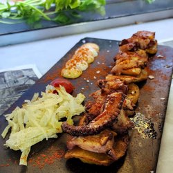 El Ramblero - Pop a la Mousseline d'alioli: Octopus w/ aioli