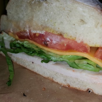 Einstein Bros. Bagels - Turkey Cheddar from the deli menu on Potato Roll. Great for lunch! - Breakfast & Brunch Near Me - Miami, Florida