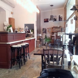 The inside of the Budapest Bistro