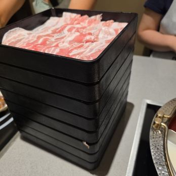 Daimaru Shabu Shabu - Markham - Lamb but we also had pork belly and many cuts of beef - Japanese Near Me - Markham, Ontario Daimaru Shabu Shabu - Markham - Lamb but we also had pork belly and many cuts of beef - Japanese Near Me - Markham, Ontario