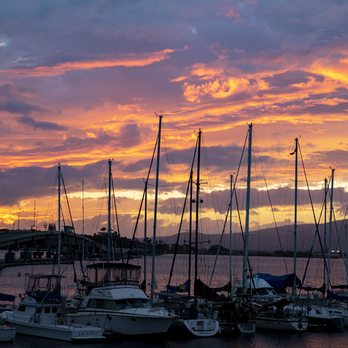 Restaurant 604 - Sunset from the Restaurant - Breakfast & Brunch Near Me - Honolulu, Hawaii Restaurant 604 - Sunset from the Restaurant - Breakfast & Brunch Near Me - Honolulu, Hawaii