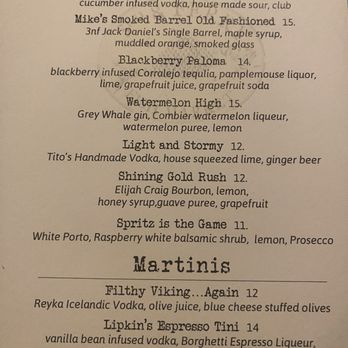 3rd & Ferry Fish Market - Drink menu - Seafood Near Me - Easton, Pennsylvania