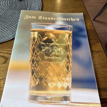 Zum Standesämtchen - Menu cover - German Near Me - Frankfurt, HE Zum Standesämtchen - Menu cover - German Near Me - Frankfurt, HE