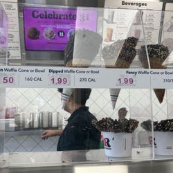 Baskin-Robbins - Waffle Cone Pricing (August 2025)