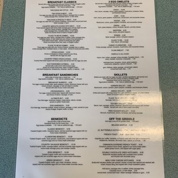The Place To Be - a menu for a restaurant - Diners Near Me - Lakewood, Ohio The Place To Be - a menu for a restaurant - Diners Near Me - Lakewood, Ohio