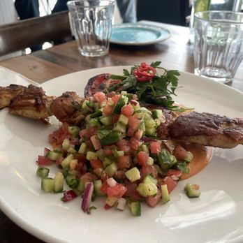 19 Cleveland - Chicken thigh skewers - Mediterranean Near Me - New York, New York