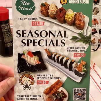 Genki Sushi - 3/30/2024 Specials - Sushi Bars Near Me - Waipahu, Hawaii Genki Sushi - 3/30/2024 Specials - Sushi Bars Near Me - Waipahu, Hawaii
