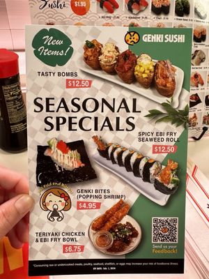 Menu photo 6 Genki Sushi Waipahu, HI Menu photo 6 Genki Sushi Waipahu, HI