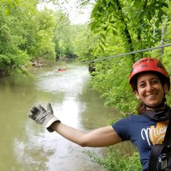 Hocking Hills Canopy Tours - X-tour zip across the Hocking River
