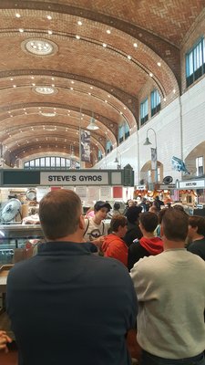 Photo of Steve's Gyros - Cleveland, OH, United States. Bring cash and be prepared for the long line. Well worth it