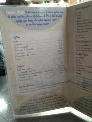 Menu photo 3 Rekons Barcelona, B Menu photo 3 Rekons Barcelona, B
