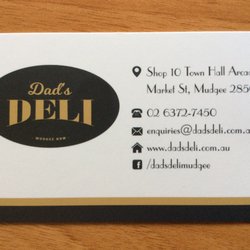 Dad's Deli Mudgee - Business Card