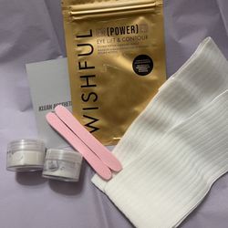 Klean Aesthetic - Contents of the New Client Facial Kit 15 Oct 23 minus the lollipops.
