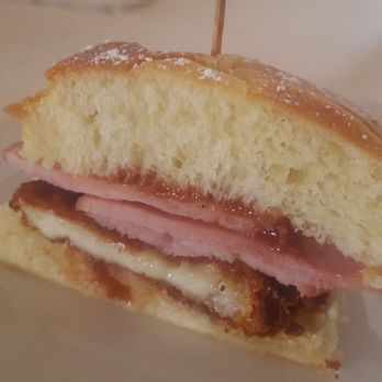 St. Germain Bistro & Cafe - Ham and cheese mallorca sandwich. Delicious. - Salad Near Me - San Juan, Puerto Rico St. Germain Bistro & Cafe - Ham and cheese mallorca sandwich. Delicious. - Salad Near Me - San Juan, Puerto Rico