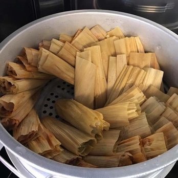 Lenchaz Taqueria - a pot of tamales - Food Trucks Near Me - Hico, Texas Lenchaz Taqueria - a pot of tamales - Food Trucks Near Me - Hico, Texas