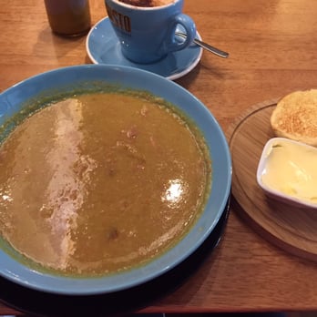 Milk Factory Gallery Cafe - Ham and pea soup with brioche toast - Restaurants Near Me - Bowral, NSW Milk Factory Gallery Cafe - Ham and pea soup with brioche toast - Restaurants Near Me - Bowral, NSW