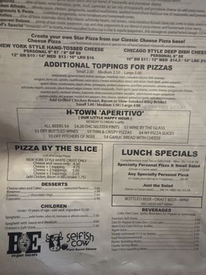 Menu photo 7 Star Pizza Houston, TX