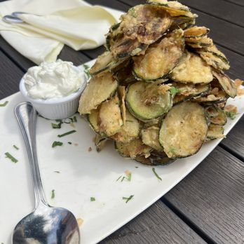 Veranda Restaurant & Cafe - Zucchini Chips - Mediterranean Near Me - Bayside, New York Veranda Restaurant & Cafe - Zucchini Chips - Mediterranean Near Me - Bayside, New York