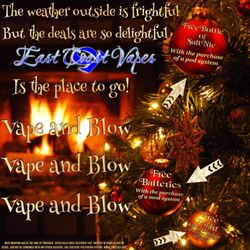 East Coast Vapes - December Deals