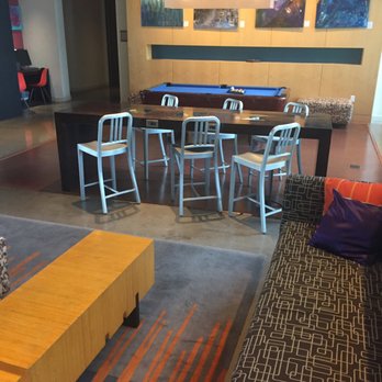 Aloft by Marriott Frisco - Pool table and seating - Hotels Near Me - Frisco, Texas