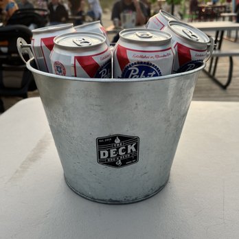 The Deck - PBR bucket - American Near Me - Muskegon, Michigan