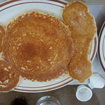 Huck Finn Restaurant - Mickey Mouse pancakes - Donuts Near Me - Chicago, Illinois