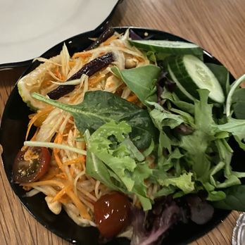 Street to Kitchen - Green papaya salad - Thai Near Me - Houston, Texas Street to Kitchen - Green papaya salad - Thai Near Me - Houston, Texas