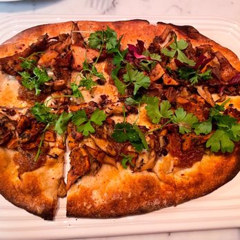 Coquette - Mushroom pizza - would come back just for this - Breakfast & Brunch Near Me - Boston, Massachusetts