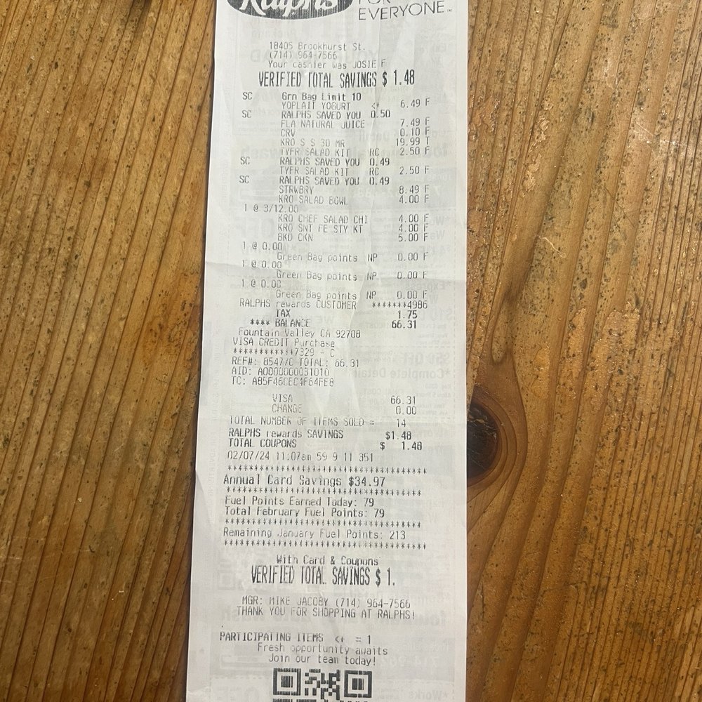 Ralphs - Grocery Near Me - Fountain Valley, California