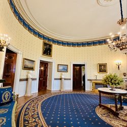 The White House - The Blue Room