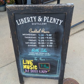 Liberty & Plenty Distillery - Tasting room hours at Liberty & Plenty, Durham - Cocktail Bars Near Me - Durham, North Carolina Liberty & Plenty Distillery - Tasting room hours at Liberty & Plenty, Durham - Cocktail Bars Near Me - Durham, North Carolina