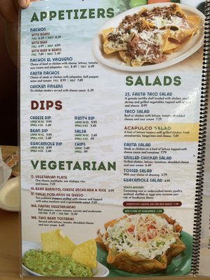 Menu photo 1 Acapulco Restaurant Atmore, AL Menu photo 1 Acapulco Restaurant Atmore, AL
