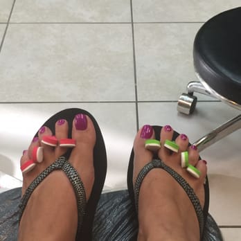 Dynasty Nails & Permanent Makeup - Great pedicure she took her time and was not rushed at all! - Nail Salons Near Me - Melbourne, Florida