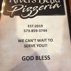 River's Bend Pizzeria & Grill - Menu