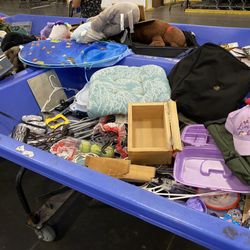 Goodwill Wholesale Outlet - Bins of questionable merchandise